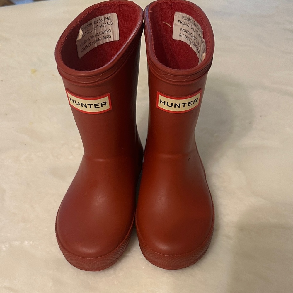 Hunter Classic Red Waterproof Boots